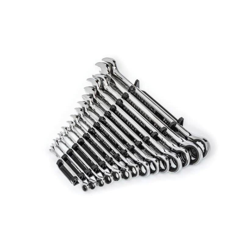 Gearwrench 86959 90-Tooth 12-Point Ratcheting Combination Wrench Set